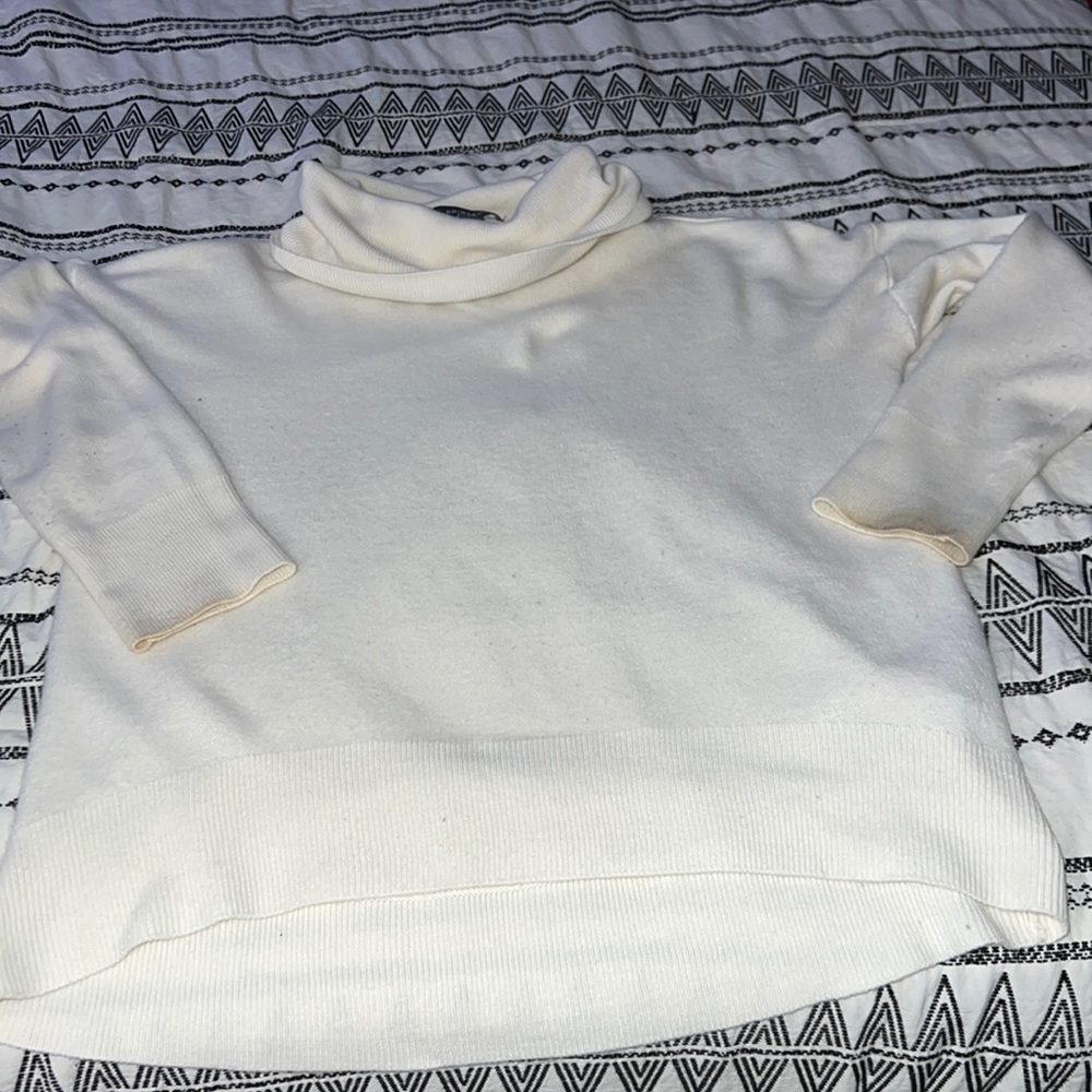 A turle neck sweater perfect for this winter coming up